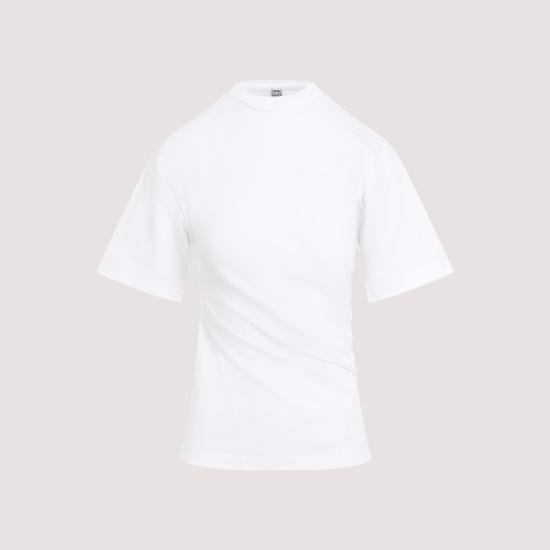  토템 반팔 티셔츠 243WRT0342FB0092 WHITE - TOTEME