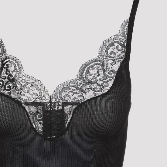  생로랑 반팔 티셔츠 796843Y37SM BLACK - SAINT LAURENT