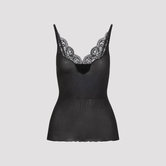  생로랑 반팔 티셔츠 796843Y37SM BLACK - SAINT LAURENT