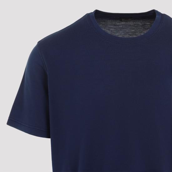  키톤 반팔 티셔츠 UMK040503003 BLUE - KITON