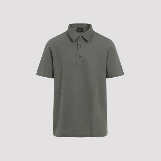  브리오니 반팔 티셔츠 UJPP0LPA627 GREEN - BRIONI