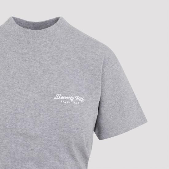 24FW 발렌시아가 반팔 티셔츠 794734TQVS6 GREY - BALENCIAGA