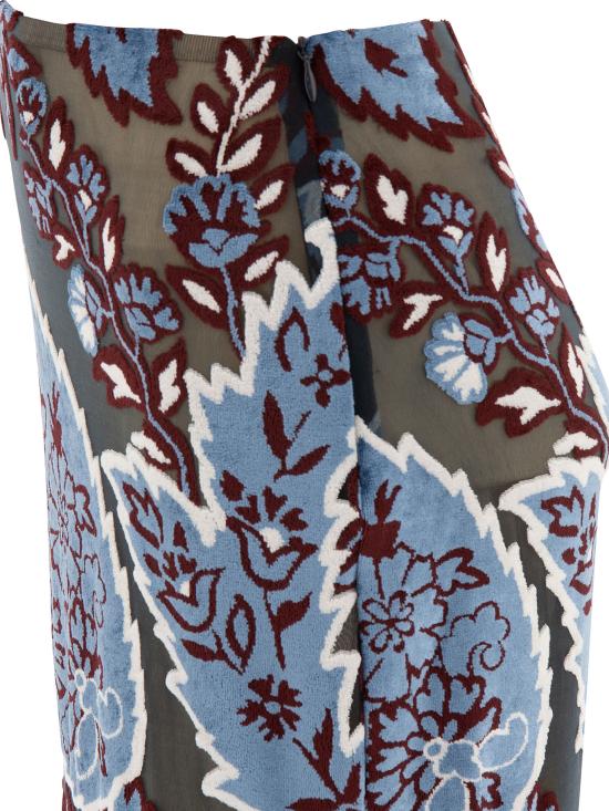  에트로 미디 스커트 WRFA004099JJD03S9880 Light Blue - ETRO