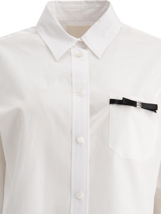  지방시 셔츠 BW61AU14V8100 White - GIVENCHY