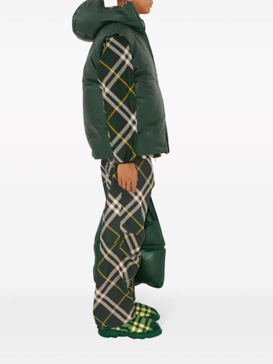  버버리 스트레이트 팬츠 8082034 GREEN - BURBERRY