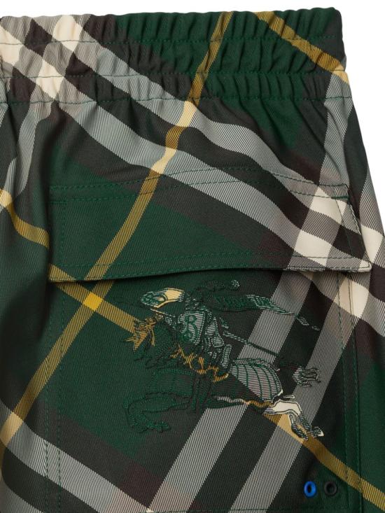  버버리 스트레이트 팬츠 8082034 GREEN - BURBERRY