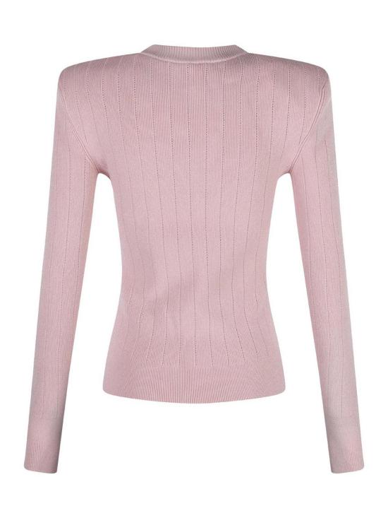  발망 가디건 DF1KD001KB074CO Pink - BALMAIN