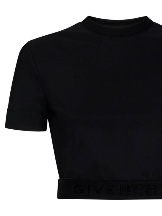  지방시 반팔 티셔츠 BW709Z3096001 Black - GIVENCHY