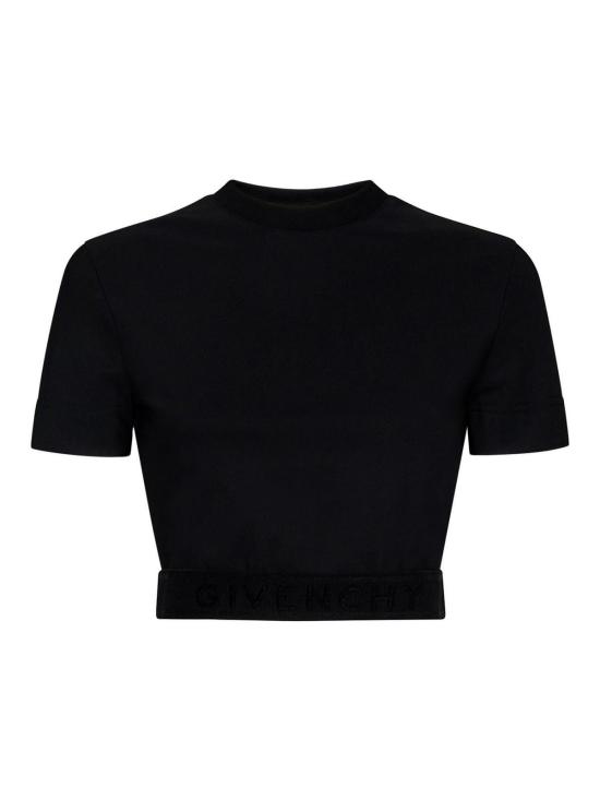  지방시 반팔 티셔츠 BW709Z3096001 Black