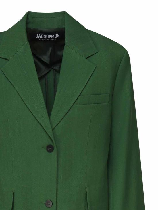  자크뮈스 수트 자켓 241JA0541547590 Green - JACQUEMUS