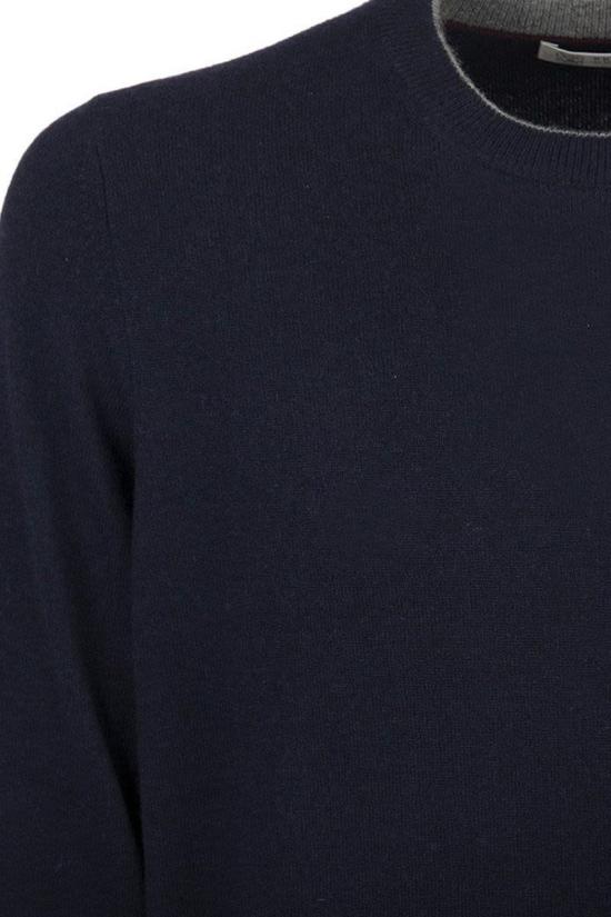  브루넬로 쿠치넬리 스웨터 M2200100CW425 Blue - BRUNELLO CUCINELLI