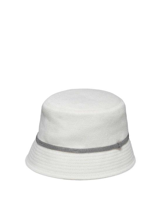 브루넬로 쿠치넬리 모자 MCAP90070C001 White