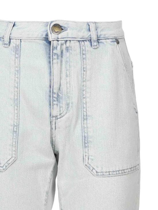  핑코 스트레이트 팬츠 102761A1JHPJQ White - PINKO