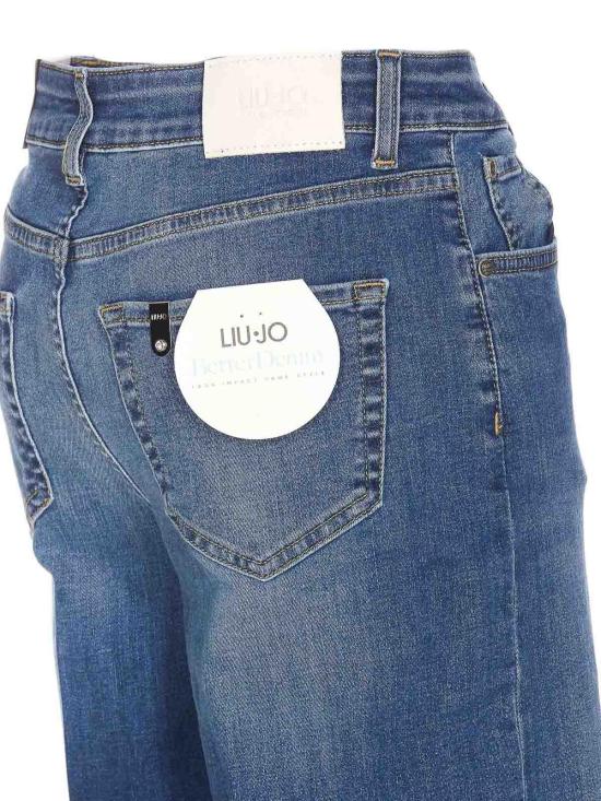  리우조 스트레이트 팬츠 UA4068DS80078704 Blue - LIU JO