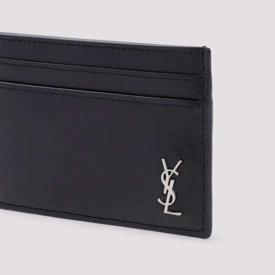 생로랑 카드지갑 6076031JB0E BLACK - SAINT LAURENT