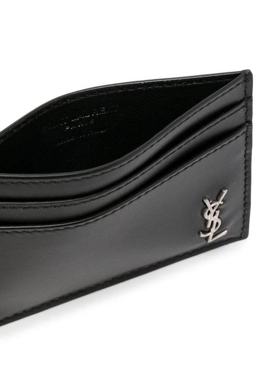  생로랑 카드지갑 6076031JB0E BLACK - SAINT LAURENT
