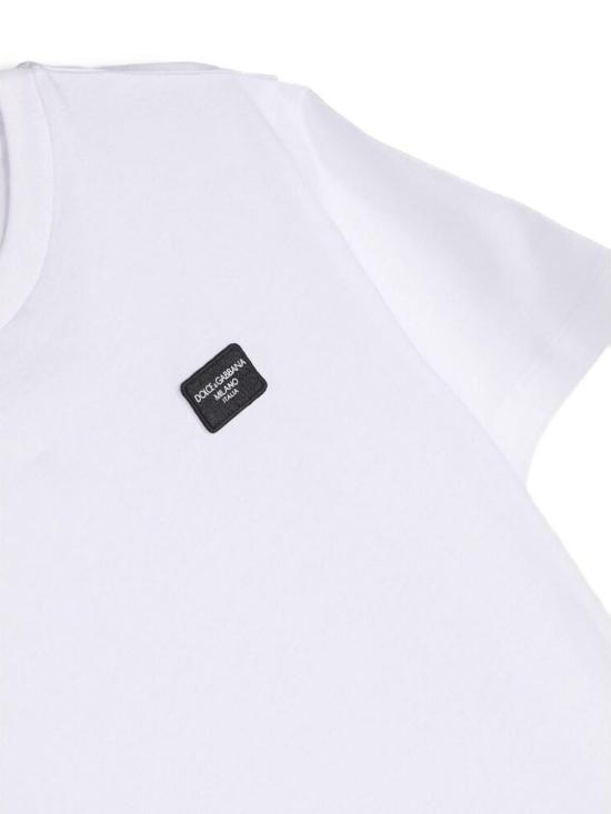  돌체앤가바나 반팔 티셔츠 L4JTBLG7M4SW0800 White - DOLCE & GABBANA