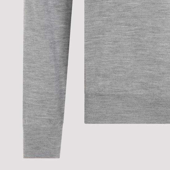  브루넬로 쿠치넬리 스웨터 M2400100CZ621 Light Grey - BRUNELLO CUCINELLI