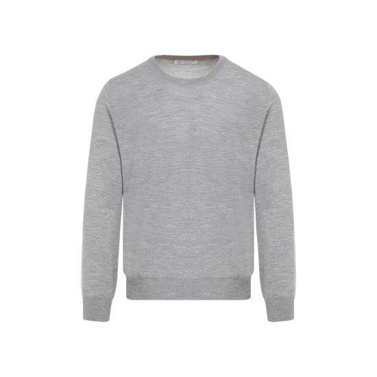  브루넬로 쿠치넬리 스웨터 M2400100CZ621 Light Grey