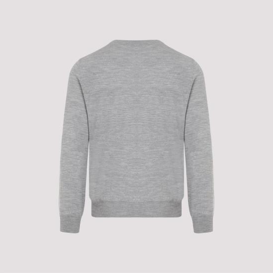  브루넬로 쿠치넬리 스웨터 M2400100CZ621 Light Grey - BRUNELLO CUCINELLI