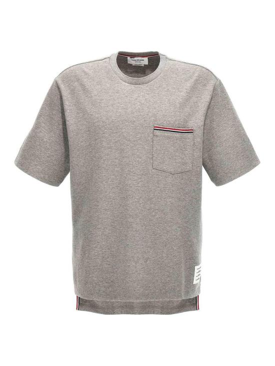 톰브라운 반팔 티셔츠 MJS183A07323055 Grey
