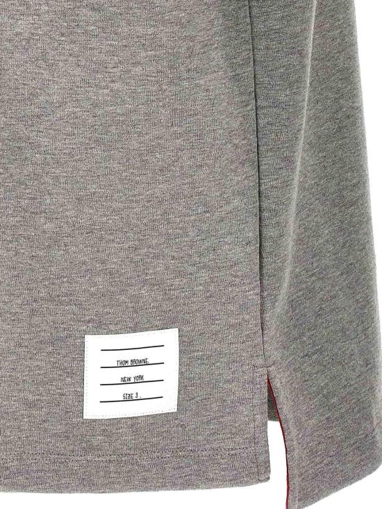  톰브라운 반팔 티셔츠 MJS183A07323055 Grey - THOM BROWNE