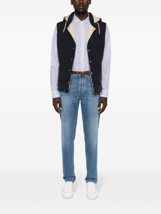  브루넬로 쿠치넬리 데님 팬츠 M283PD3210C1470 Clear Blue - BRUNELLO CUCINELLI