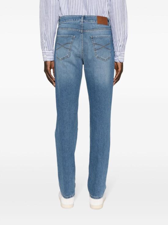  브루넬로 쿠치넬리 데님 팬츠 M283PD3210C1470 Clear Blue - BRUNELLO CUCINELLI