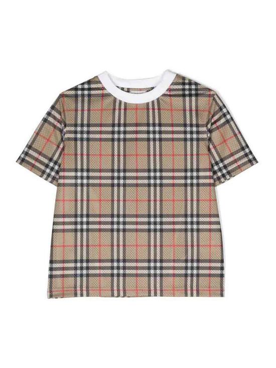  버버리 반팔 티셔츠 8078636A7028 Brown