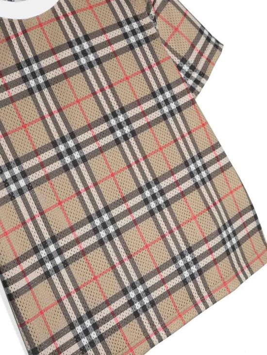  버버리 반팔 티셔츠 8078636A7028 Brown - BURBERRY