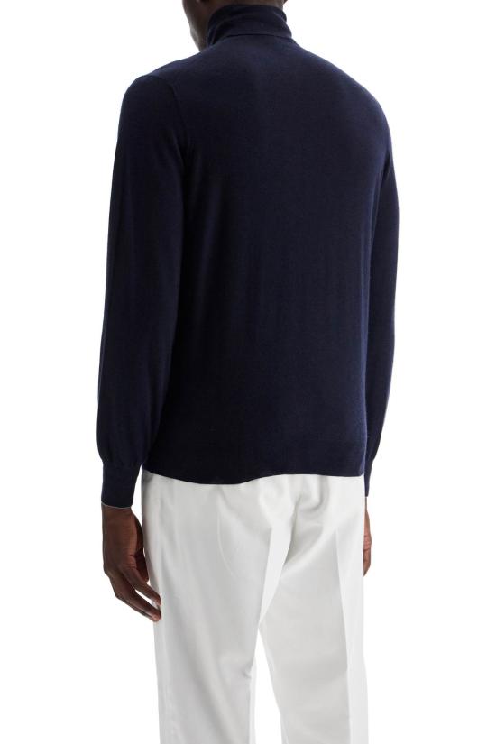  브루넬로 쿠치넬리 스웨터 M2400103CW425 Blue - BRUNELLO CUCINELLI