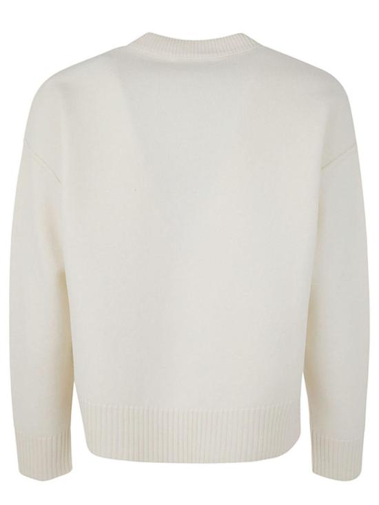  아미 스웨터 BFUKS006018154 White - AMI