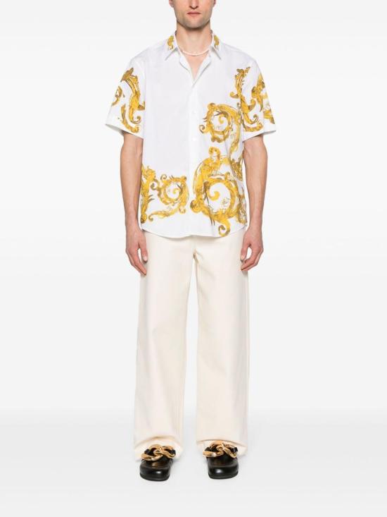  베르사체 반팔 셔츠 76GAL222NS452G03 White - VERSACE