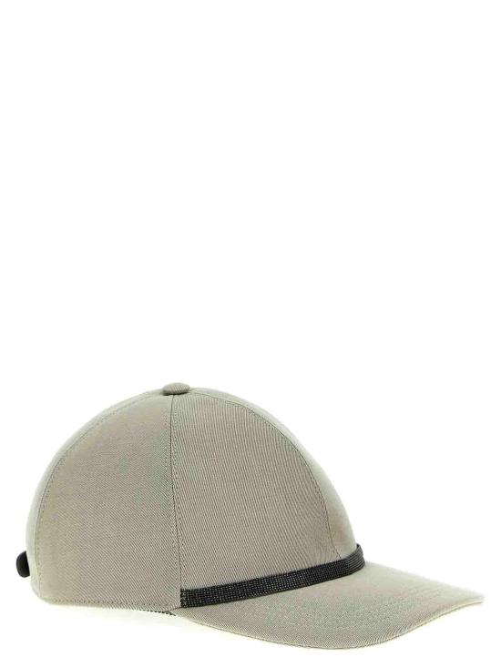  브루넬로 쿠치넬리 모자 MCAP90078C9593 Grey - BRUNELLO CUCINELLI