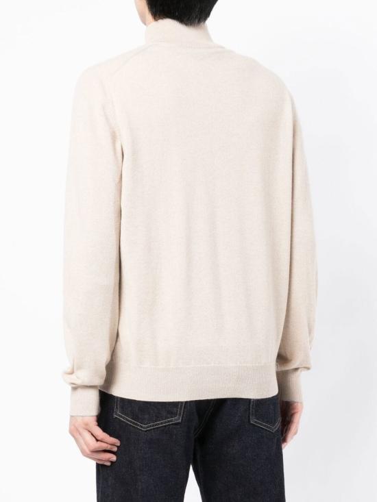  브루넬로 쿠치넬리 집업 니트 M2200106CS396 Beige - BRUNELLO CUCINELLI