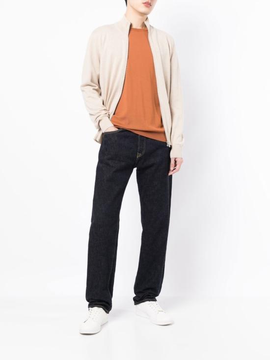  브루넬로 쿠치넬리 집업 니트 M2200106CS396 Beige - BRUNELLO CUCINELLI