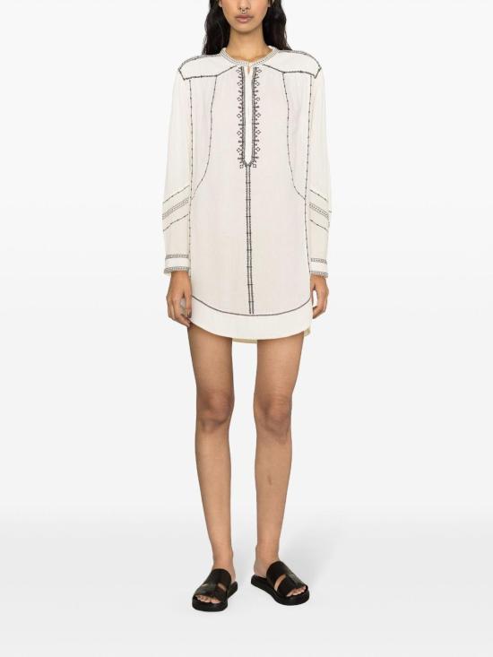  이자벨마랑에뚜왈 블라우스 RO0315FAB1J09E23EC Beige - ISABEL MARANT ETOILE