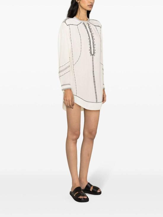  이자벨마랑에뚜왈 블라우스 RO0315FAB1J09E23EC Beige - ISABEL MARANT ETOILE