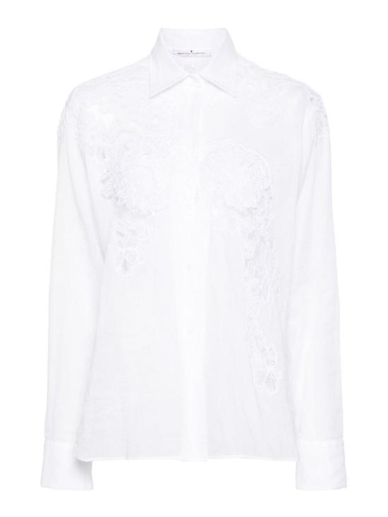  에르마노 설비노 셔츠 D442K348JBN10601 White