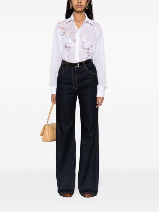  에르마노 설비노 셔츠 D442K348JBN10601 White - ERMANNO SCERVINO