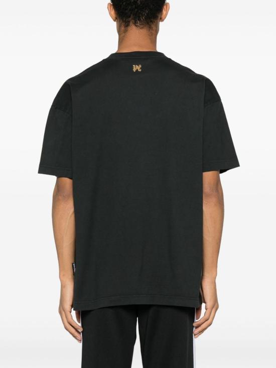  팜앤젤스 반팔 티셔츠 PMAA072R24JER0021001 Black - PALM ANGELS