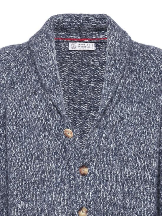  브루넬로 쿠치넬리 가디건 MSS300706C1749 Blue - BRUNELLO CUCINELLI