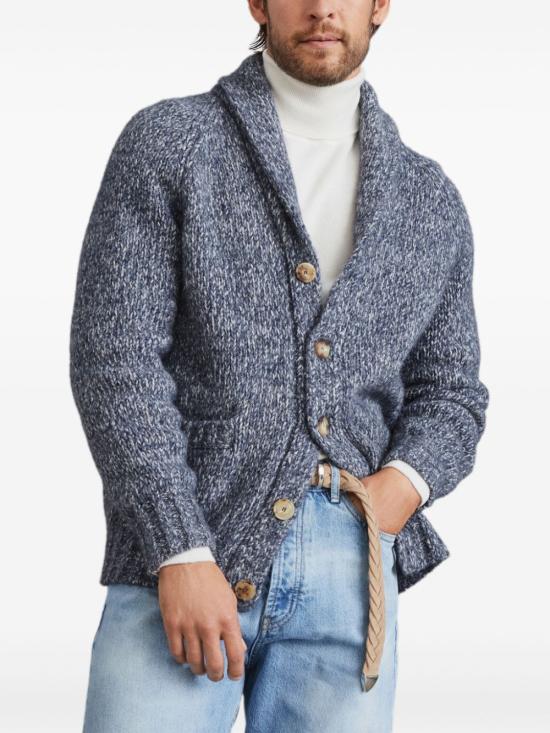  브루넬로 쿠치넬리 가디건 MSS300706C1749 Blue - BRUNELLO CUCINELLI