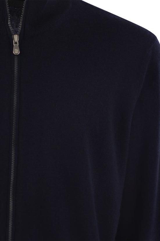 브루넬로 쿠치넬리 스웨터 M2200106CW425 Blue - BRUNELLO CUCINELLI