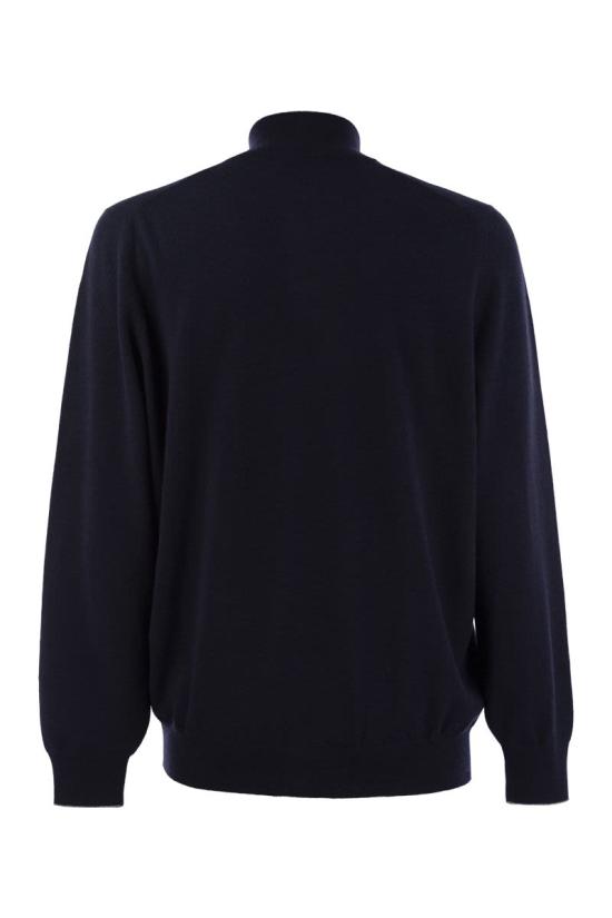  브루넬로 쿠치넬리 스웨터 M2200106CW425 Blue - BRUNELLO CUCINELLI