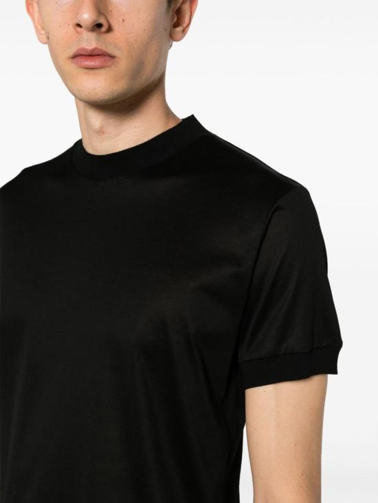  딸리아토레 반팔 티셔츠 KEYSPWE2404NERO White - TAGLIATORE