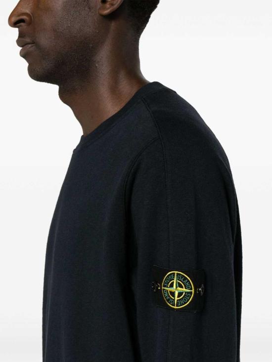  스톤 아일랜드 탑 801566060V0020 Blue - STONE ISLAND
