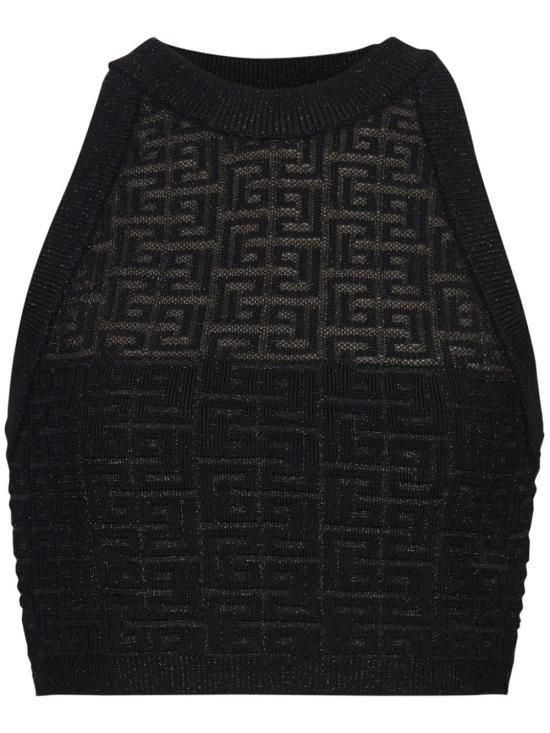  발망 민소매 티셔츠 DF1AB026KG96EAC Black