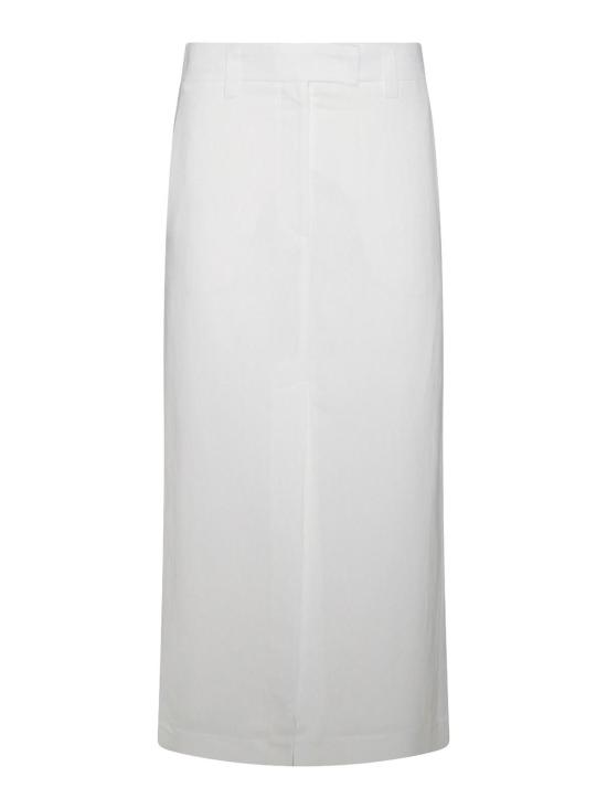  브루넬로 쿠치넬리 롱 스커트 MH126G3590C600 White