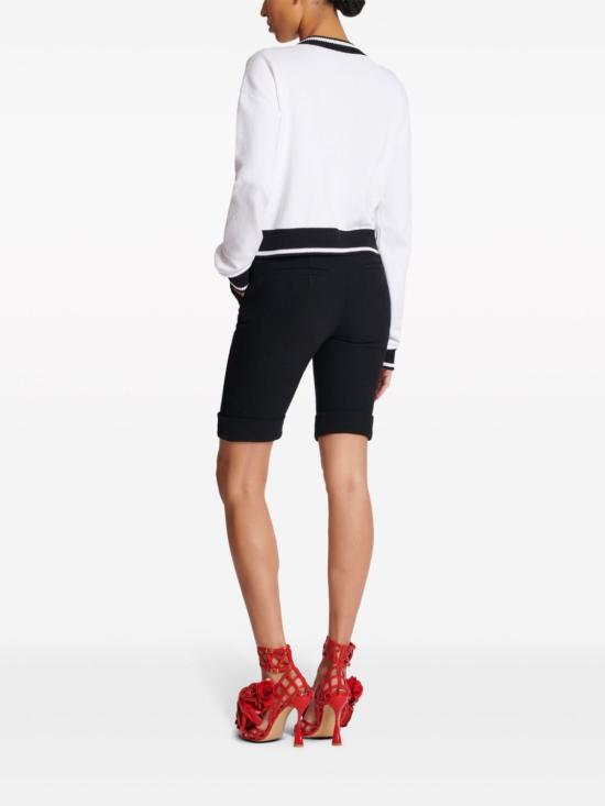  발망 스웨터 DF1KA002KG48GAB White - BALMAIN